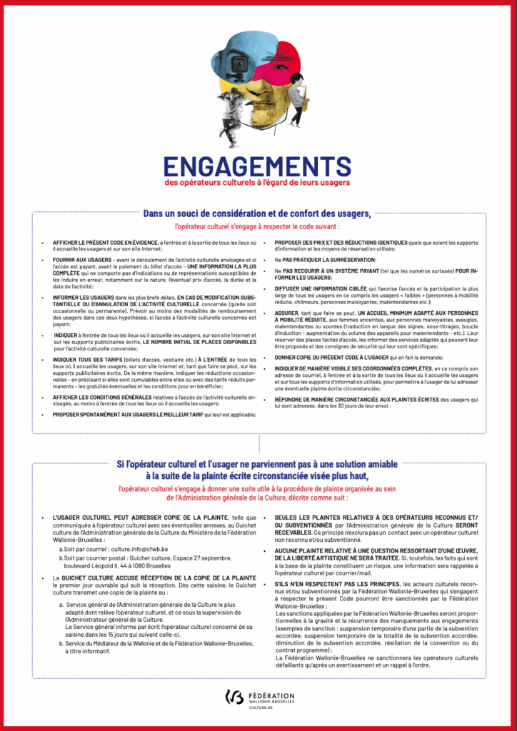 Code de respect des usagers